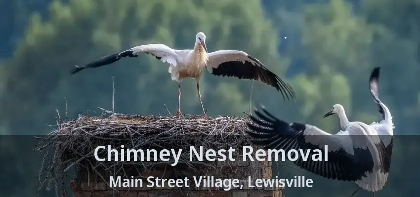 Chimney Nest Removal Main Street Village, Lewisville - TX