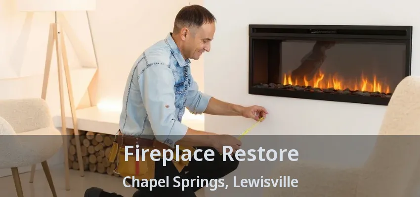 Fireplace Restore Chapel Springs, Lewisville - TX