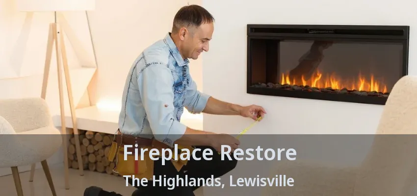 Fireplace Restore The Highlands, Lewisville - TX
