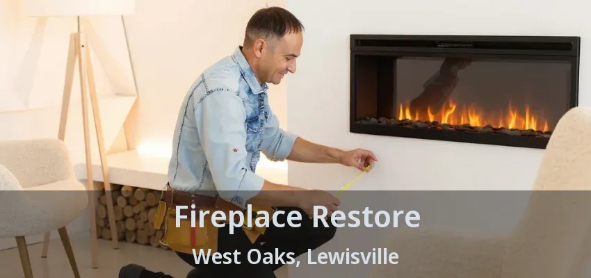 Fireplace Restore West Oaks, Lewisville - TX