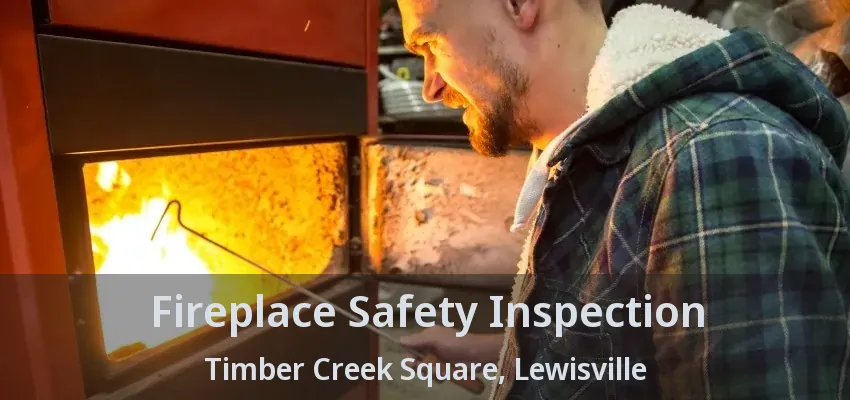 Fireplace Safety Inspection Timber Creek Square, Lewisville - TX