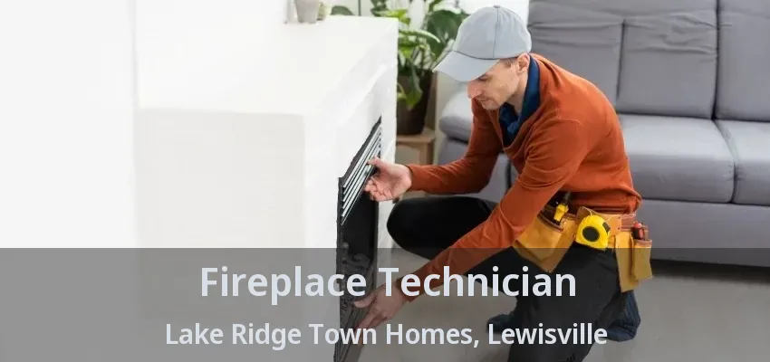 Fireplace Technician Lake Ridge Town Homes, Lewisville - TX