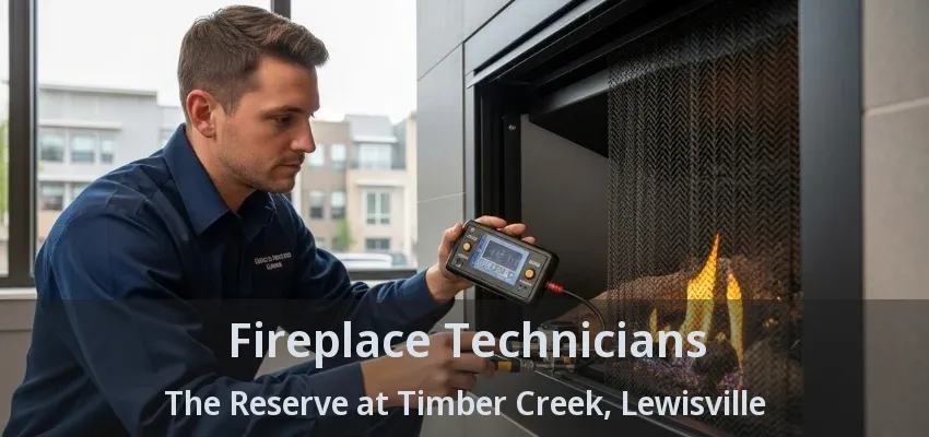 Fireplace Technicians The Reserve at Timber Creek, Lewisville - TX