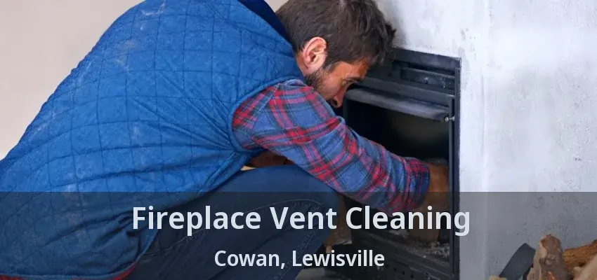 Fireplace Vent Cleaning Cowan, Lewisville - TX