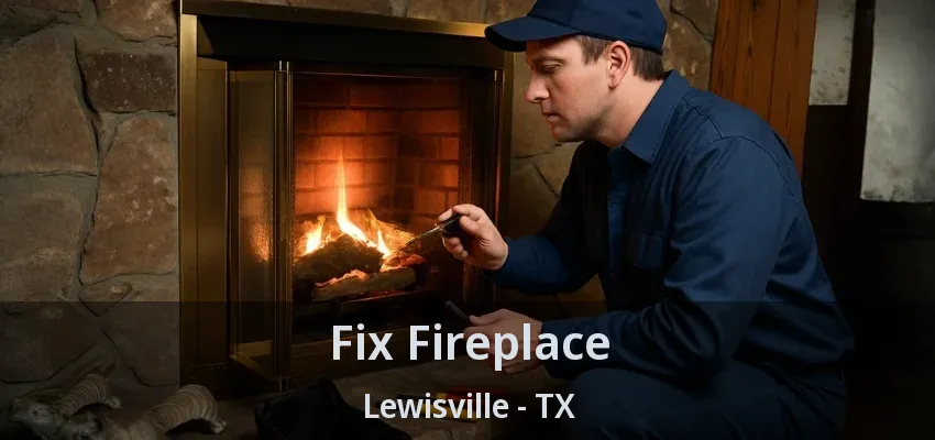 Fix Fireplace Lewisville - TX