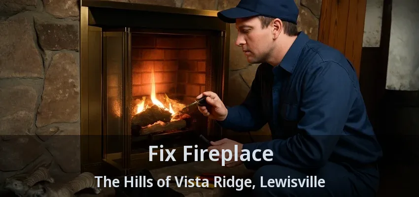 Fix Fireplace The Hills of Vista Ridge, Lewisville - TX