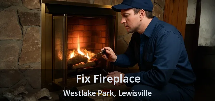 Fix Fireplace Westlake Park, Lewisville - TX