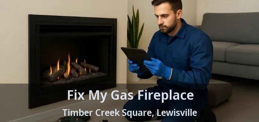 Fix My Gas Fireplace Timber Creek Square, Lewisville - TX