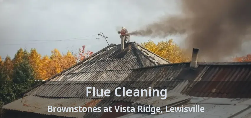 Flue Cleaning Brownstones at Vista Ridge, Lewisville - TX