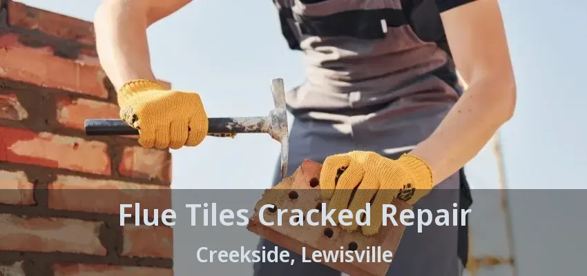 Flue Tiles Cracked Repair Creekside, Lewisville - TX