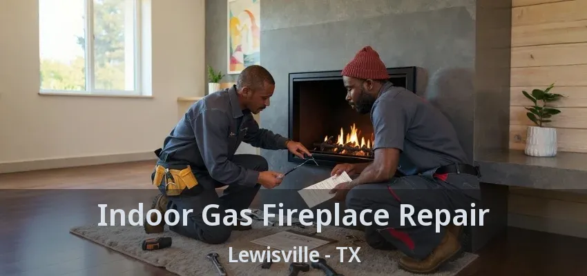 Indoor Gas Fireplace Repair Lewisville - TX