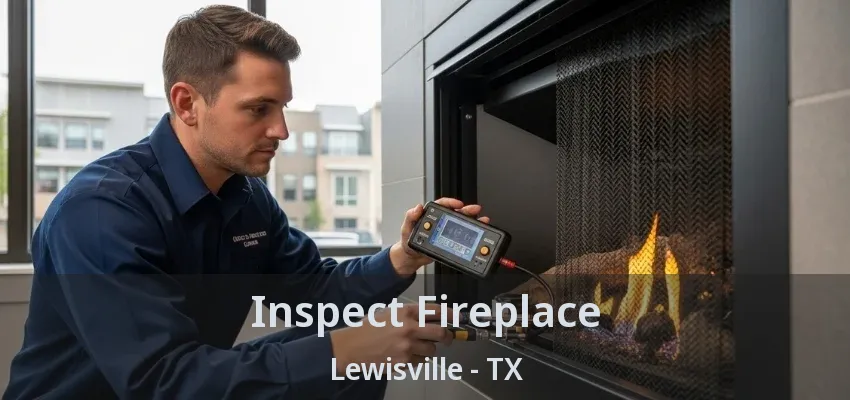 Inspect Fireplace Lewisville - TX