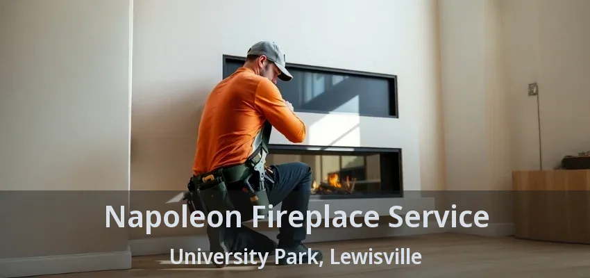 Napoleon Fireplace Service University Park, Lewisville - TX
