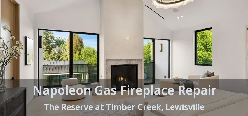 Napoleon Gas Fireplace Repair The Reserve at Timber Creek, Lewisville - TX