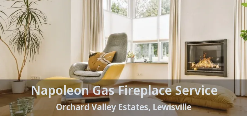 Napoleon Gas Fireplace Service Orchard Valley Estates, Lewisville - TX