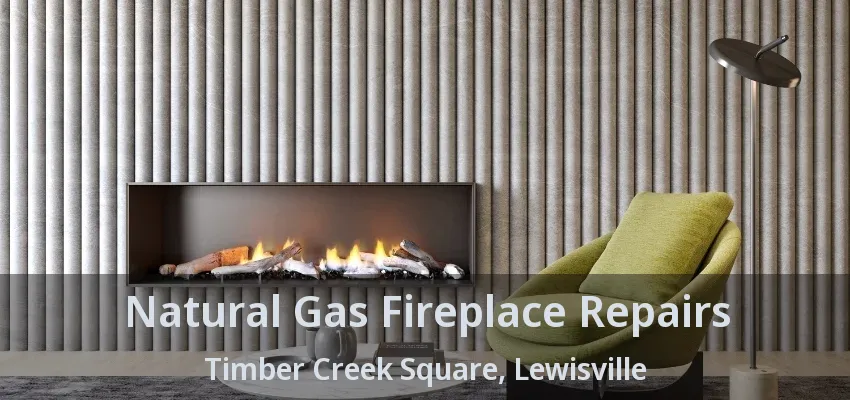 Natural Gas Fireplace Repairs Timber Creek Square, Lewisville - TX