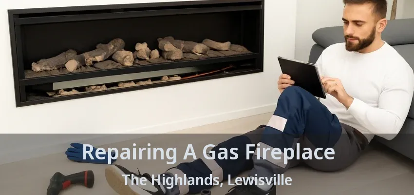 Repairing A Gas Fireplace The Highlands, Lewisville - TX