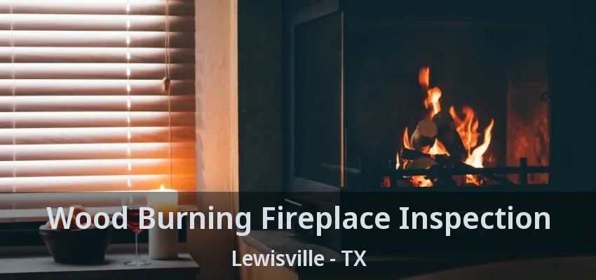 Wood Burning Fireplace Inspection Lewisville - TX