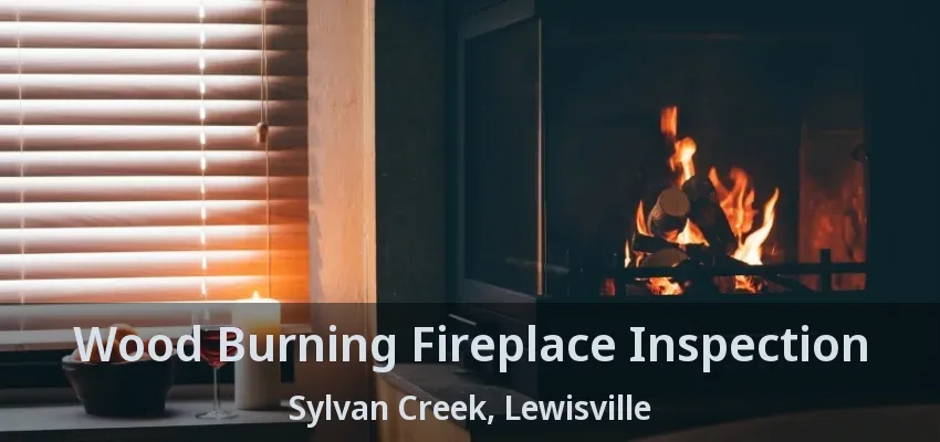 Wood Burning Fireplace Inspection Sylvan Creek, Lewisville - TX