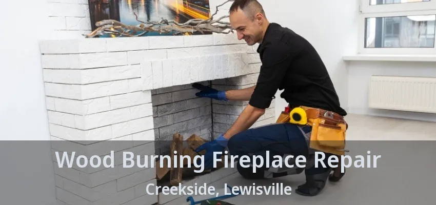 Wood Burning Fireplace Repair Creekside, Lewisville - TX