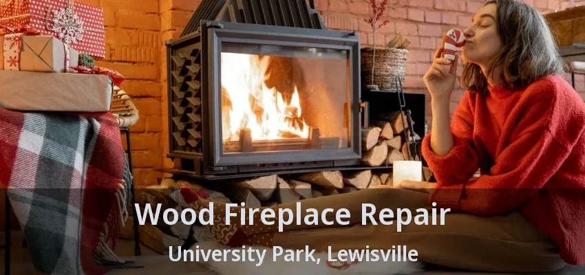 Wood Fireplace Repair University Park, Lewisville - TX